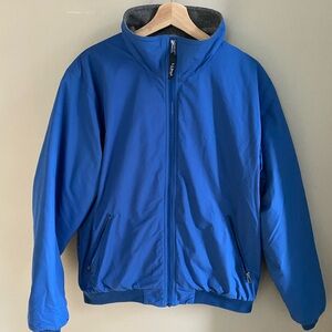 LL Bean Men’s Warm up jacket fleece lined